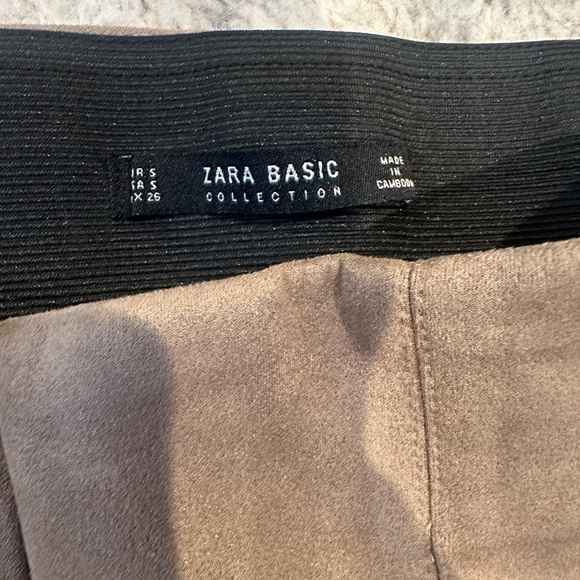 Zara Faux Suede Leggings - Picture 7 of 7